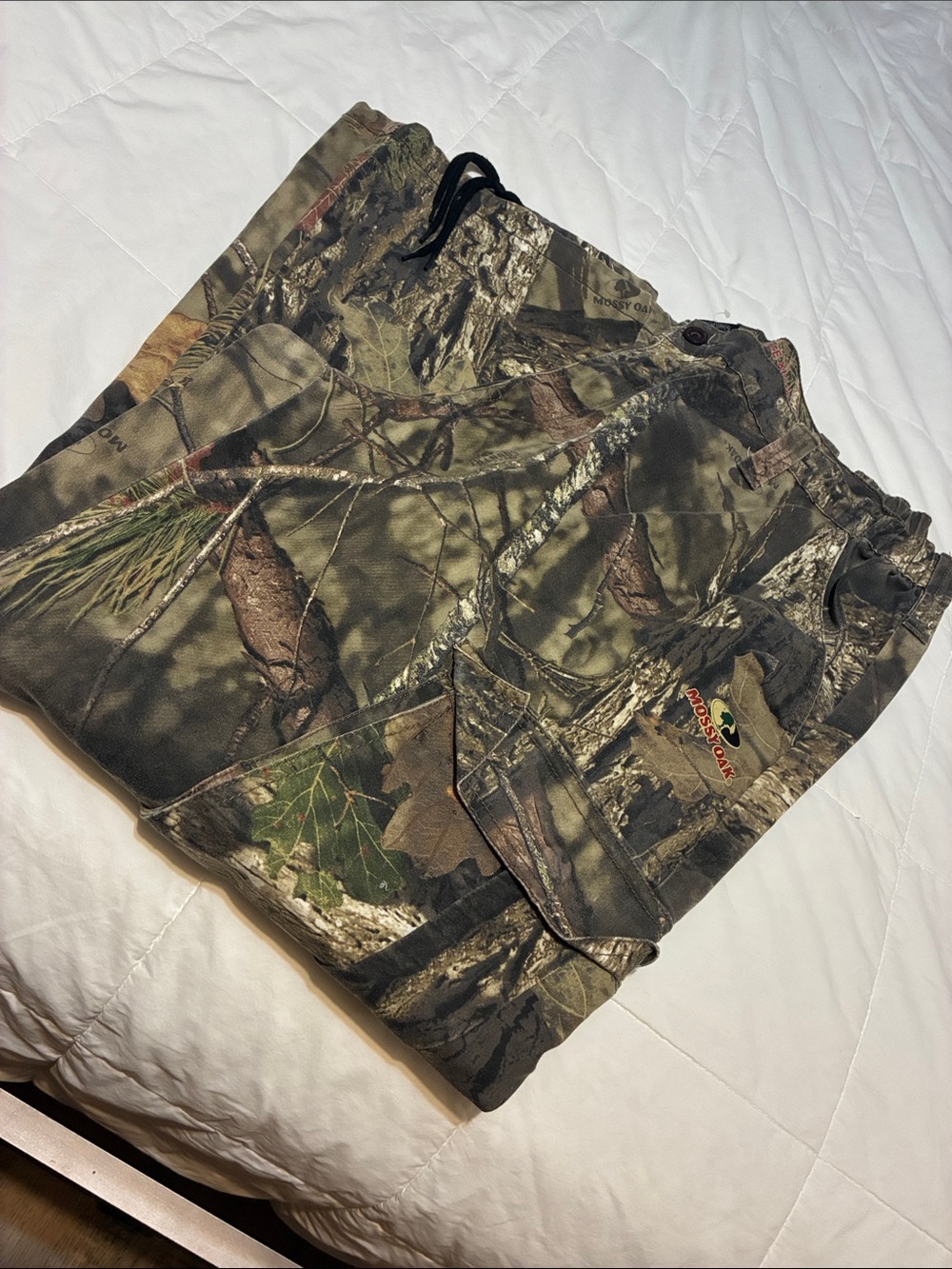 Mossy Oak Realtree Camo Cargo Pants- Green/Brown